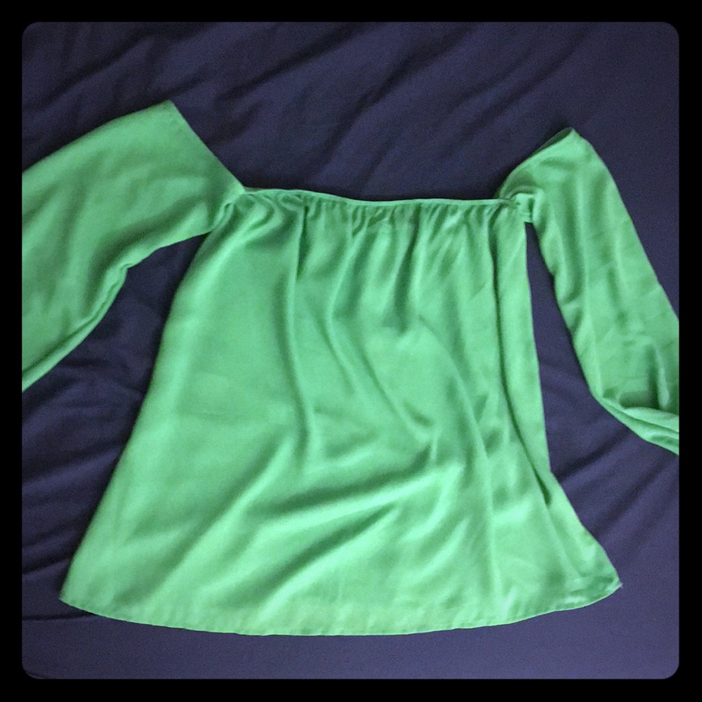 Off the shoulder blouse